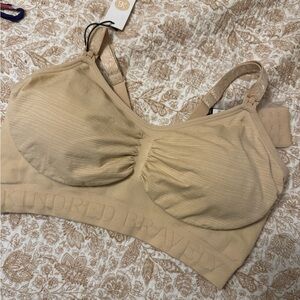 Kindred Bravely Tan Ribbed Bra